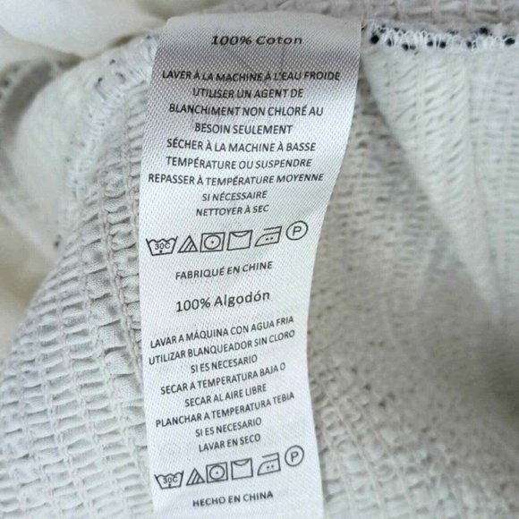 KISUII WMNS Sz S Smocked Black White Summer Midi Dress, Frill, Split Hem Layered - Picture 12 of 12